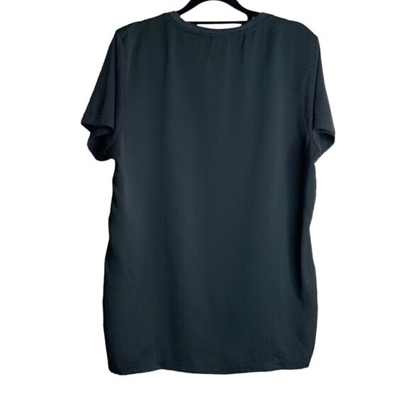 ADIDAS Tre Foil Short Sleeve Tee Mixed Fabrics Sz US S - Picture 3 of 11